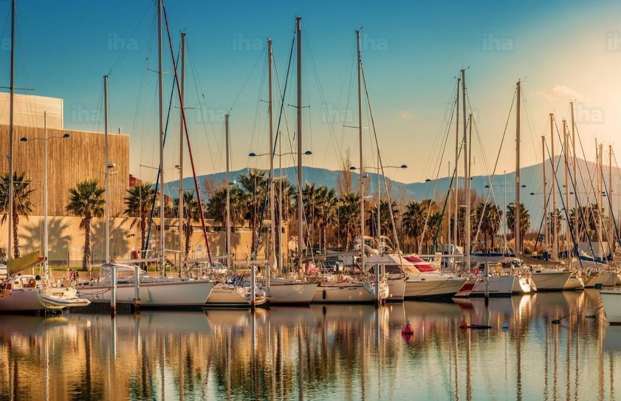 Voilier A Quai Au Calme Hotel Canet-en-Roussillon Buitenkant foto